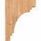 Ekena Millwork Pescadero Smooth Corbel, Western Red Cedar, 5 1/2"W x 12"D x 16"H COR06X12X16PEC00SWR - alternate 4